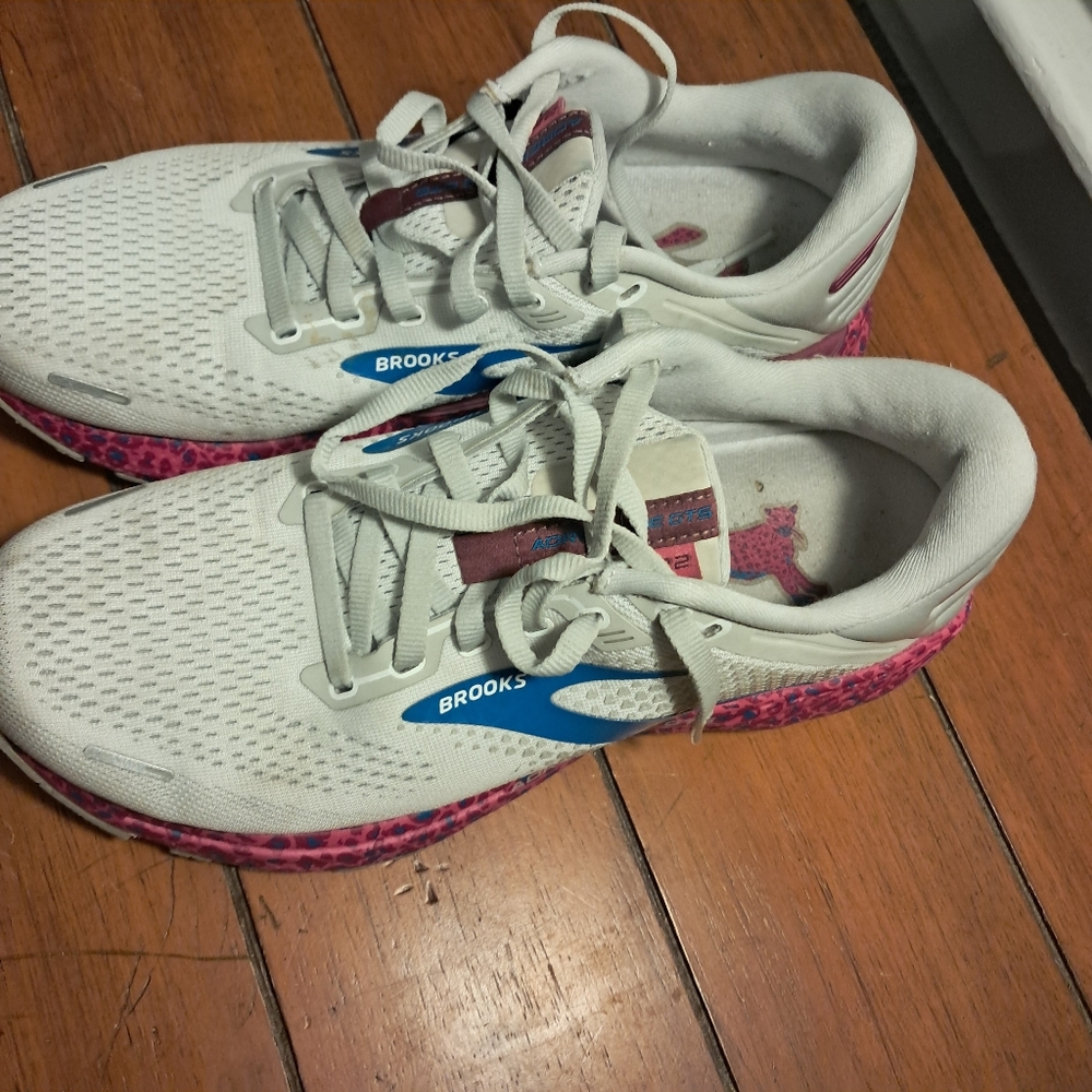 Brooks Adrenaline Gts 22 Pink Cheetah